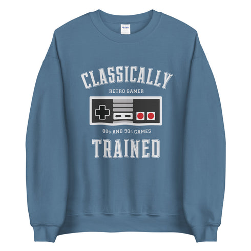 Classically Trained 8-Bit Sweatshirt